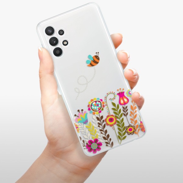 Silikonové pouzdro iSaprio - Samsung Galaxy A32 5G - Bee 01