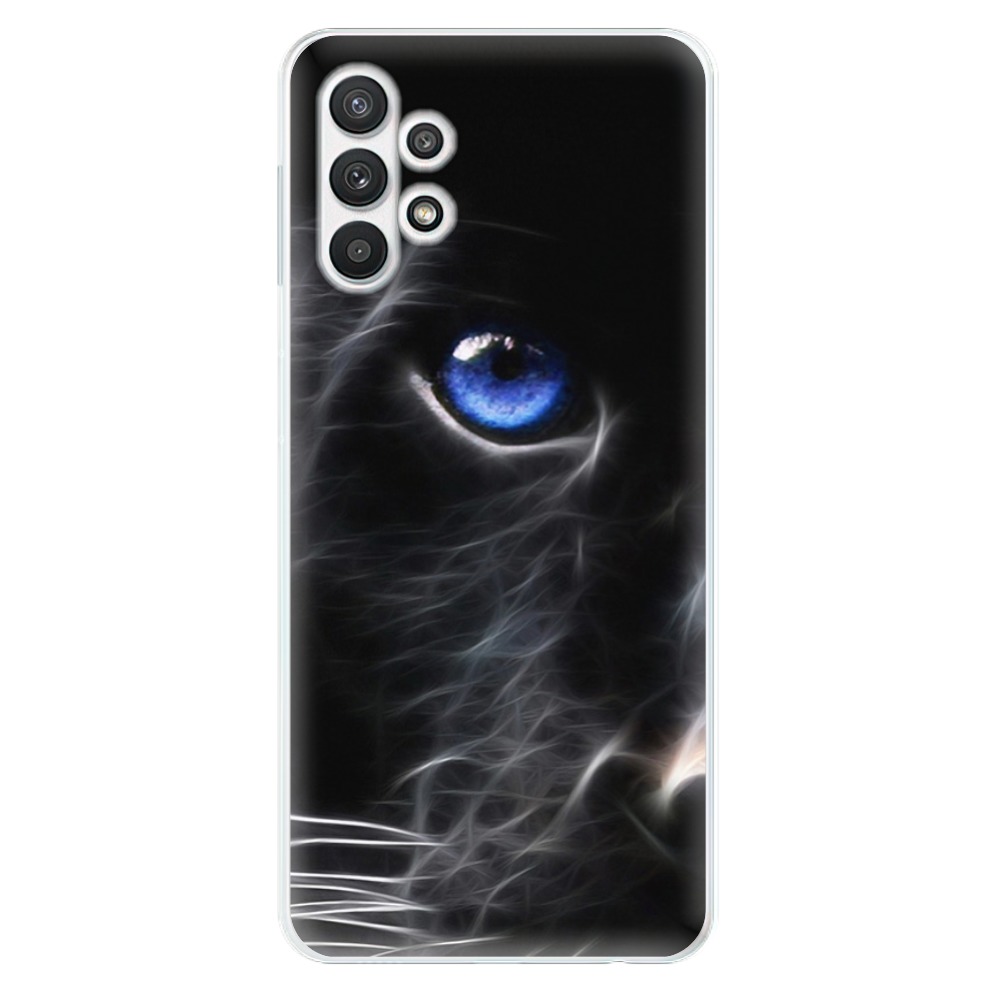 Odolné silikonové pouzdro iSaprio - Black Puma na mobil Samsung Galaxy A32 5G (Odolný silikonový kryt, obal, pouzdro iSaprio - Black Puma na mobilní telefon Samsung Galaxy A32 5G)
