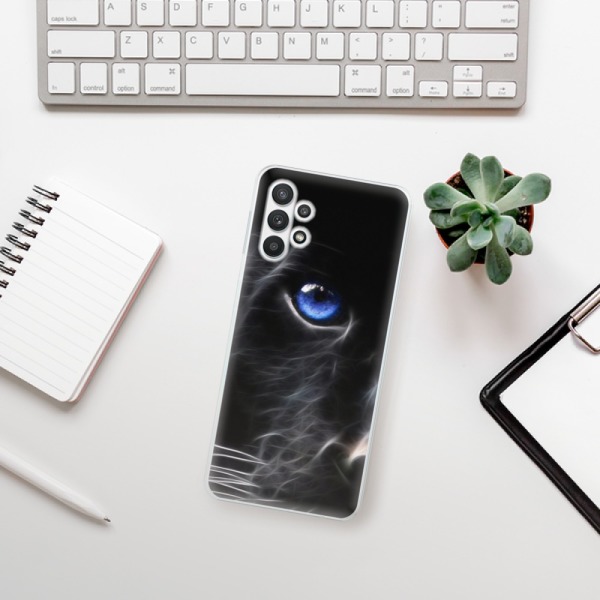 Silikonové pouzdro iSaprio - Samsung Galaxy A32 5G - Black Puma