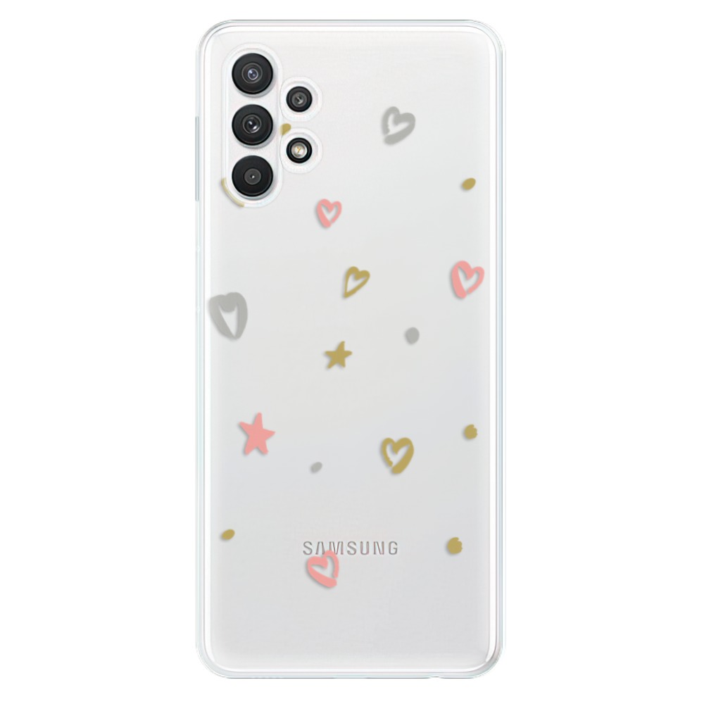 Odolné silikonové pouzdro iSaprio - Lovely Pattern na mobil Samsung Galaxy A32 5G (Odolný silikonový kryt, obal, pouzdro iSaprio - Lovely Pattern na mobilní telefon Samsung Galaxy A32 5G)