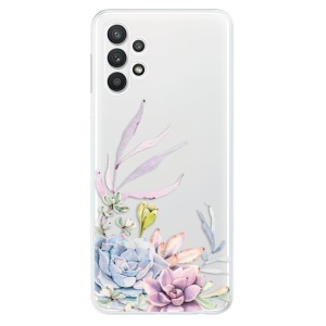 Silikonové pouzdro iSaprio - Samsung Galaxy A32 5G - Succulent 01
