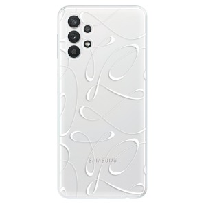 Silikonové pouzdro iSaprio - Samsung Galaxy A32 5G - Fancy white