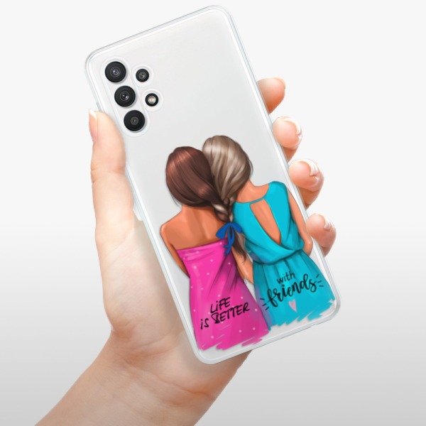 Silikonové pouzdro iSaprio - Samsung Galaxy A32 5G - Best Friends