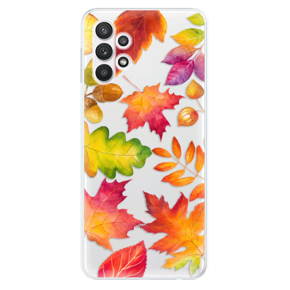 Odolné silikonové pouzdro iSaprio - Autumn Leaves 01 na mobil Samsung Galaxy A32 5G (Odolný silikonový kryt, obal, pouzdro iSaprio - Autumn Leaves 01 na mobilní telefon Samsung Galaxy A32 5G)