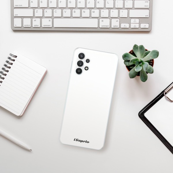Silikonové pouzdro iSaprio - Samsung Galaxy A32 5G - 4Pure bílé