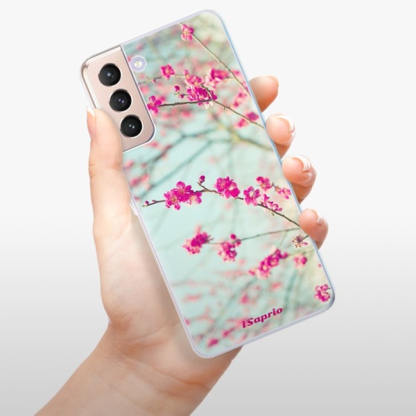 Silikonové pouzdro iSaprio - Samsung Galaxy S21 5G - Blossom 01