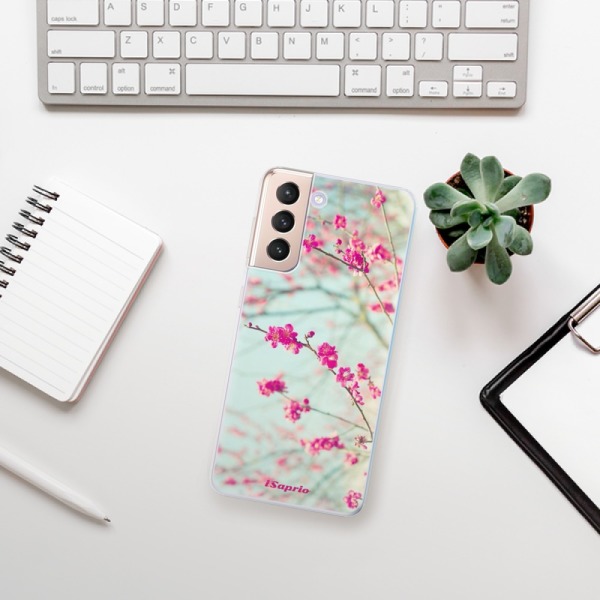 Silikonové pouzdro iSaprio - Samsung Galaxy S21 5G - Blossom 01