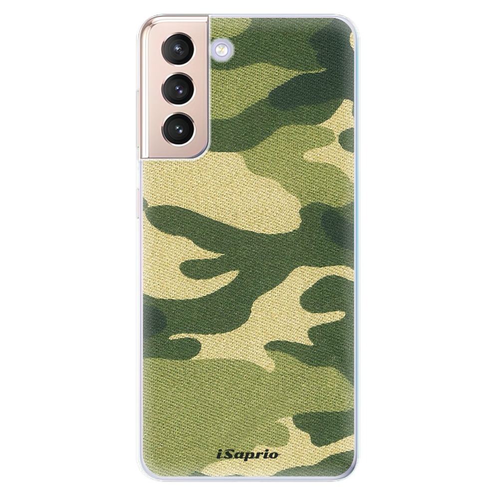 Odolné silikonové pouzdro iSaprio - Green Camuflage 01 - Samsung Galaxy S21