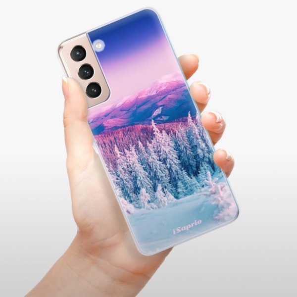 Silikonové pouzdro iSaprio - Samsung Galaxy S21 5G - Winter 01
