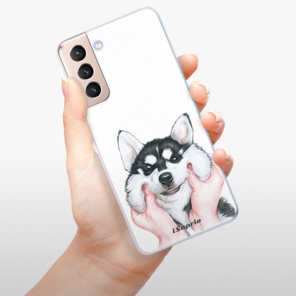 Silikonové pouzdro iSaprio - Samsung Galaxy S21 5G - Malamute 01