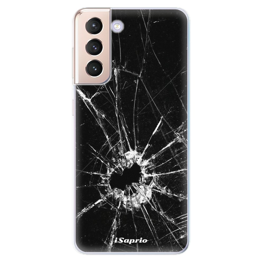 Odolné silikonové pouzdro iSaprio - Broken Glass 10 na mobil Samsung Galaxy S21 5G (Odolný silikonový kryt, obal, pouzdro iSaprio - Broken Glass 10 na mobilní telefon Samsung Galaxy S21 5G)