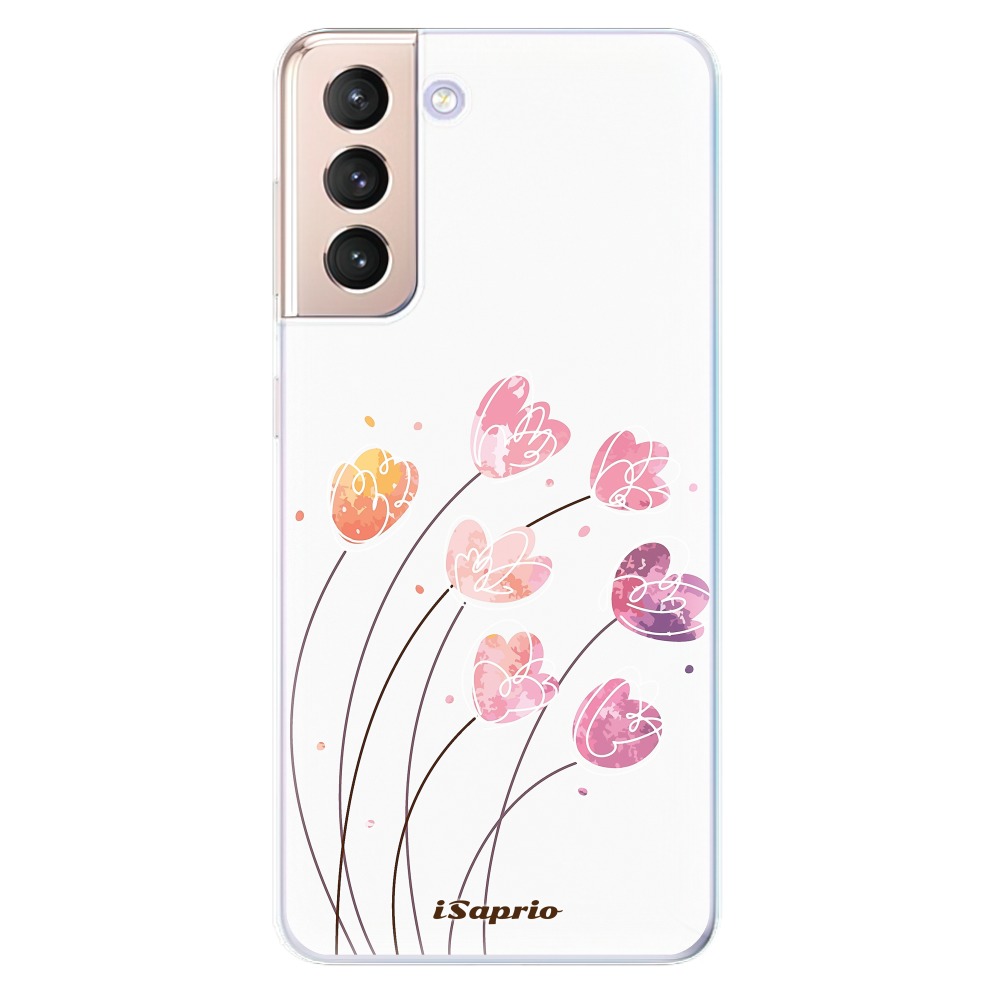 Odolné silikonové pouzdro iSaprio - Flowers 14 - Samsung Galaxy S21