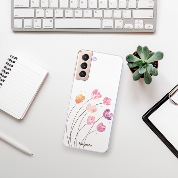 Silikonové pouzdro iSaprio - Samsung Galaxy S21 5G - Flowers 14