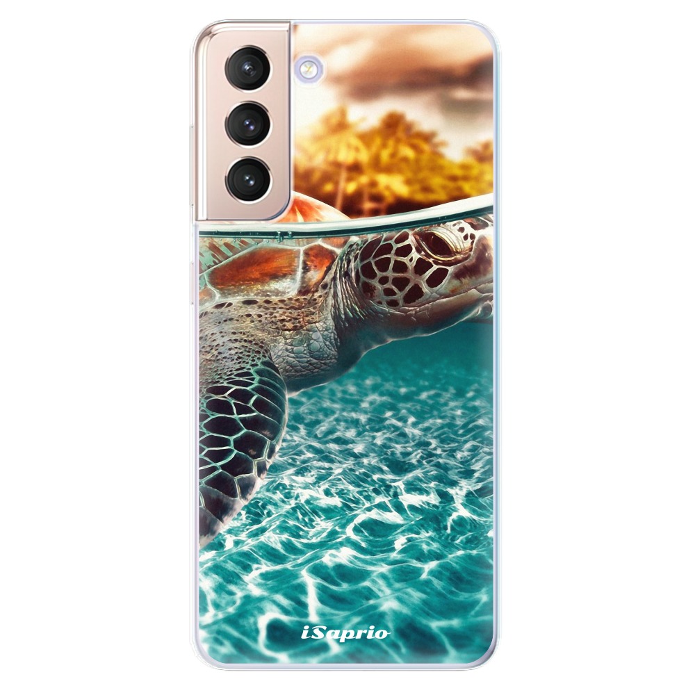 Odolné silikonové pouzdro iSaprio - Turtle 01 na mobil Samsung Galaxy S21 5G (Odolný silikonový kryt, obal, pouzdro iSaprio - Turtle 01 na mobilní telefon Samsung Galaxy S21 5G)
