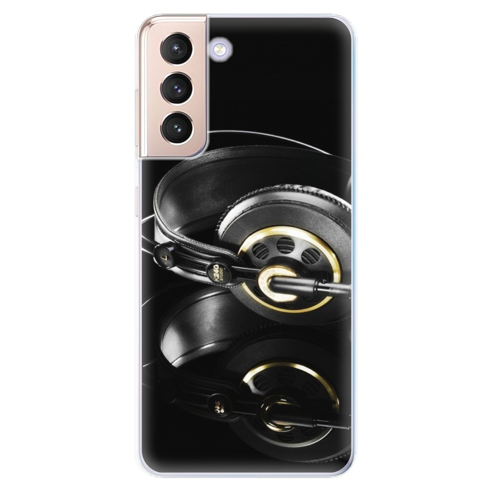 Odolné silikonové pouzdro iSaprio - Headphones 02 - Samsung Galaxy S21