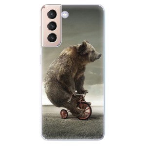 Odolné silikonové pouzdro iSaprio - Bear 01 na mobil Samsung Galaxy S21 5G