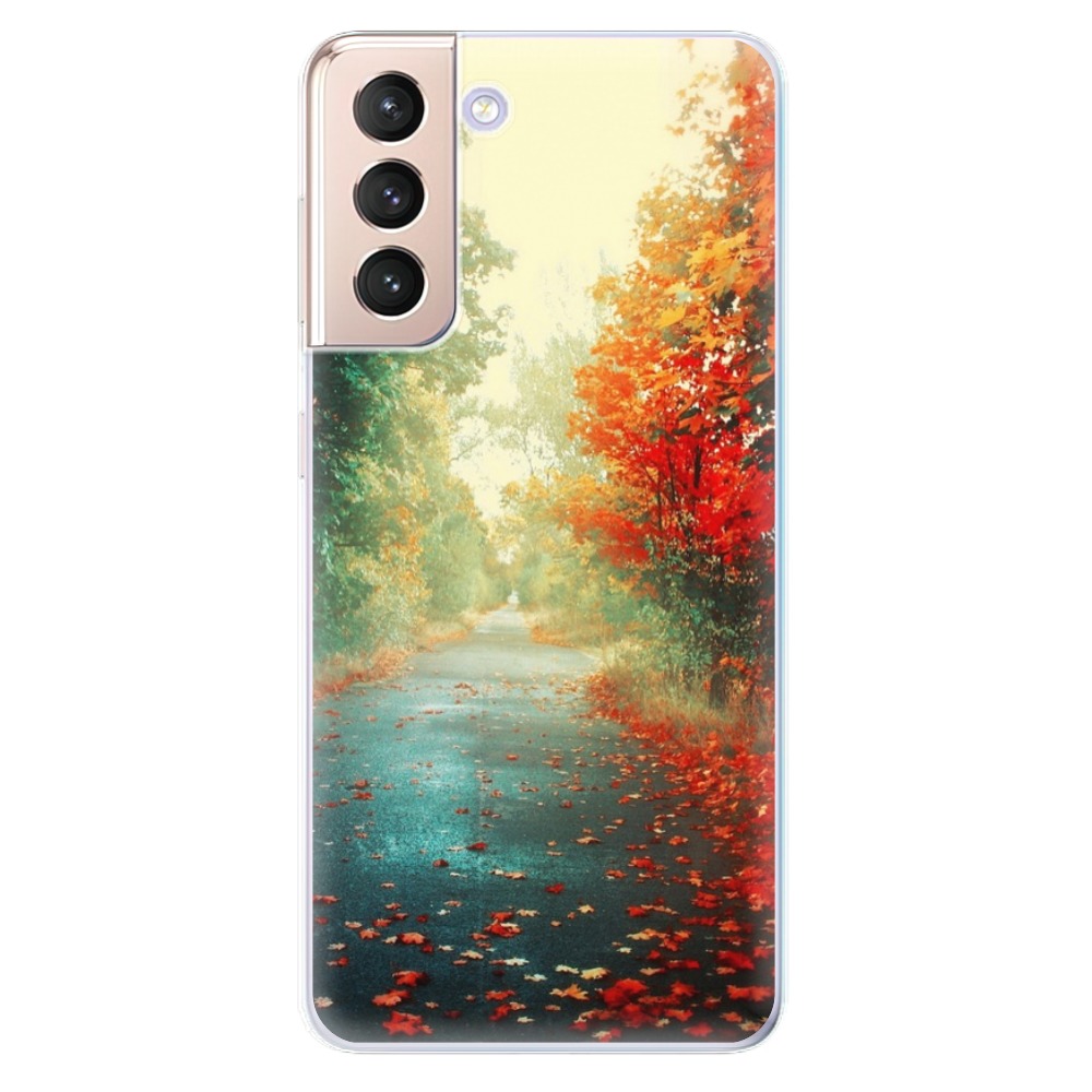 Odolné silikonové pouzdro iSaprio - Autumn 03 na mobil Samsung Galaxy S21 5G (Odolný silikonový kryt, obal, pouzdro iSaprio - Autumn 03 na mobilní telefon Samsung Galaxy S21 5G)