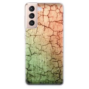 Odolné silikonové pouzdro iSaprio - Cracked Wall 01 na mobil Samsung Galaxy S21 5G