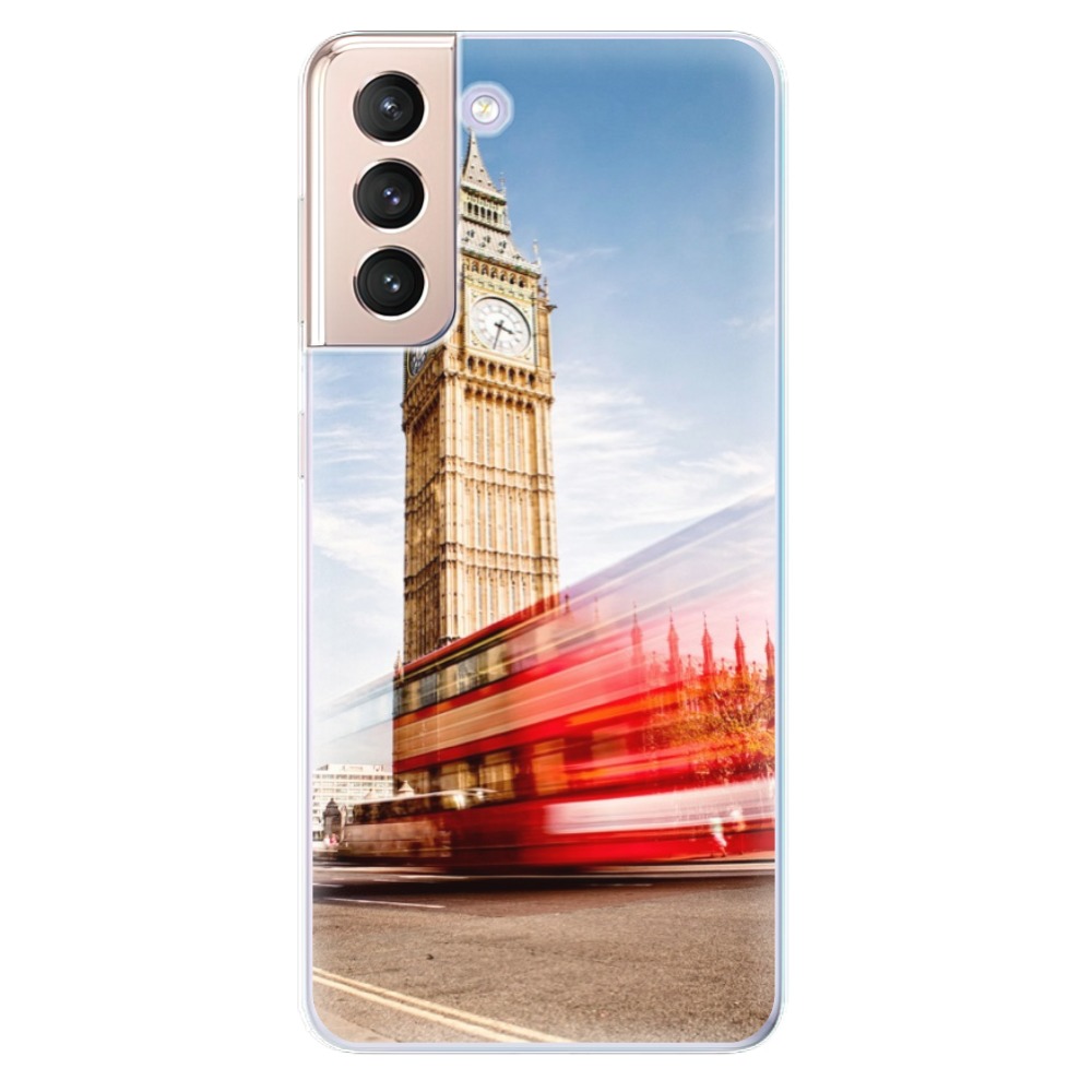 Odolné silikonové pouzdro iSaprio - London 01 na mobil Samsung Galaxy S21 5G (Odolný silikonový kryt, obal, pouzdro iSaprio - London 01 na mobilní telefon Samsung Galaxy S21 5G)