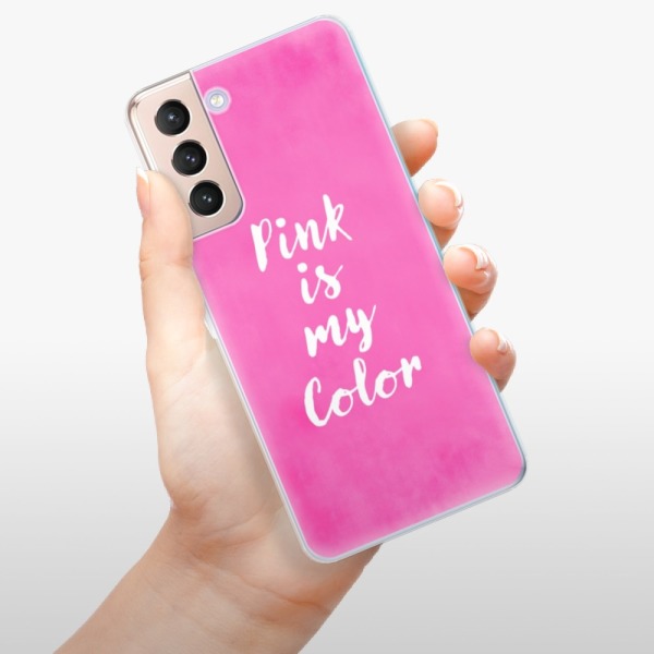 Silikonové pouzdro iSaprio - Samsung Galaxy S21 5G - Pink is my color
