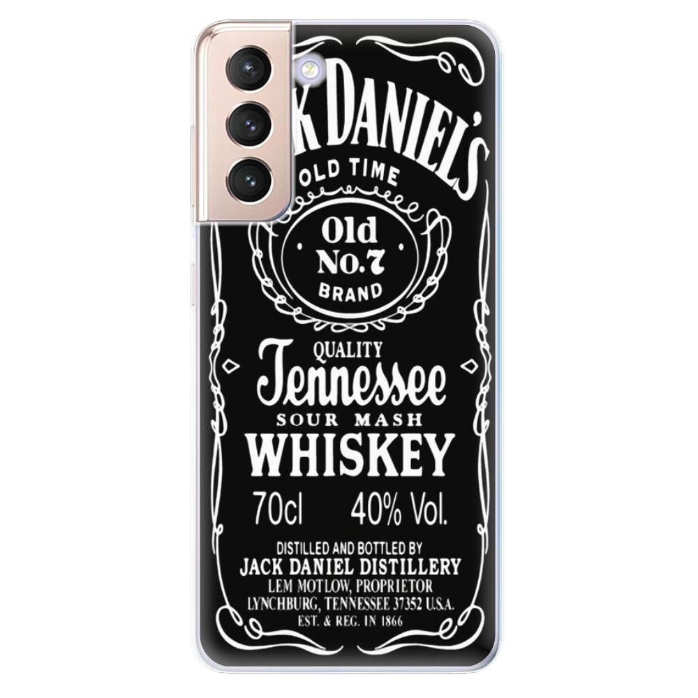 Odolné silikonové pouzdro iSaprio - Jack Daniels - Samsung Galaxy S21