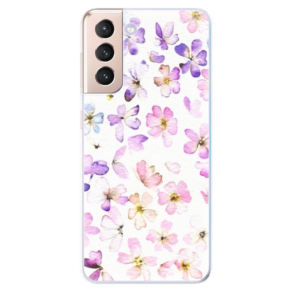 Odolné silikonové pouzdro iSaprio - Wildflowers - Samsung Galaxy S21