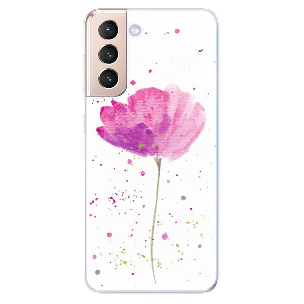 Odolné silikonové pouzdro iSaprio - Poppies na mobil Samsung Galaxy S21 5G (Odolný silikonový kryt, obal, pouzdro iSaprio - Poppies na mobilní telefon Samsung Galaxy S21 5G)