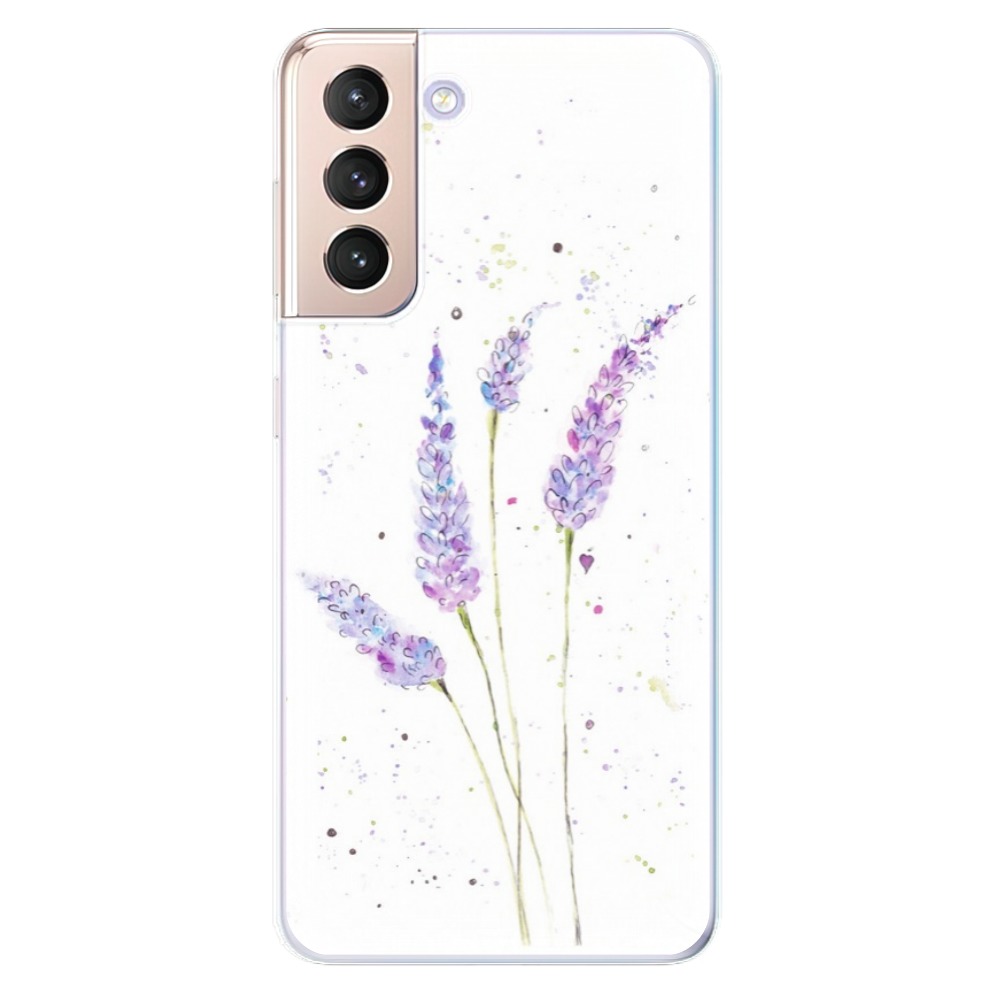 Odolné silikonové pouzdro iSaprio - Lavender na mobil Samsung Galaxy S21 5G (Odolný silikonový kryt, obal, pouzdro iSaprio - Lavender na mobilní telefon Samsung Galaxy S21 5G)