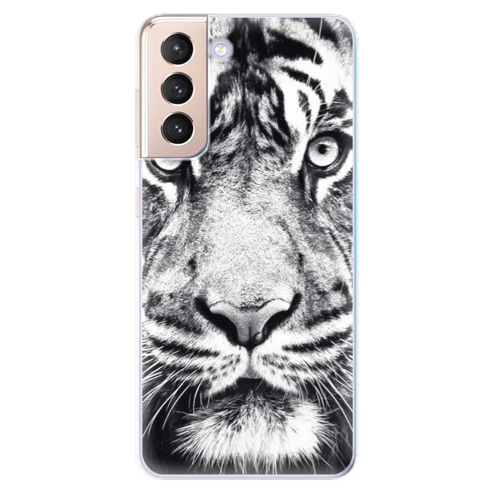 Odolné silikonové pouzdro iSaprio - Tiger Face na mobil Samsung Galaxy S21 5G (Odolný silikonový kryt, obal, pouzdro iSaprio - Tiger Face na mobilní telefon Samsung Galaxy S21 5G)