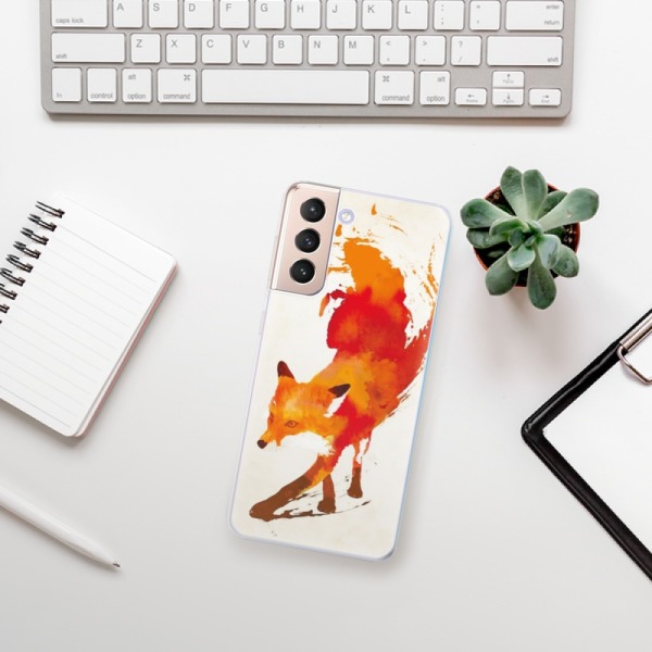 Silikonové pouzdro iSaprio - Samsung Galaxy S21 5G - Fast Fox