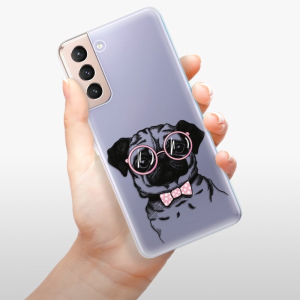 Silikonové pouzdro iSaprio - Samsung Galaxy S21 5G - The Pug