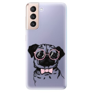 Silikonové pouzdro iSaprio - Samsung Galaxy S21 5G - The Pug