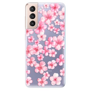 Silikonové pouzdro iSaprio - Samsung Galaxy S21 5G - Flower Pattern 05