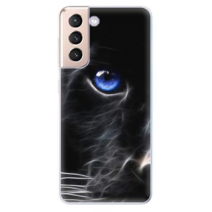 Odolné silikonové pouzdro iSaprio - Black Puma na mobil Samsung Galaxy S21 5G