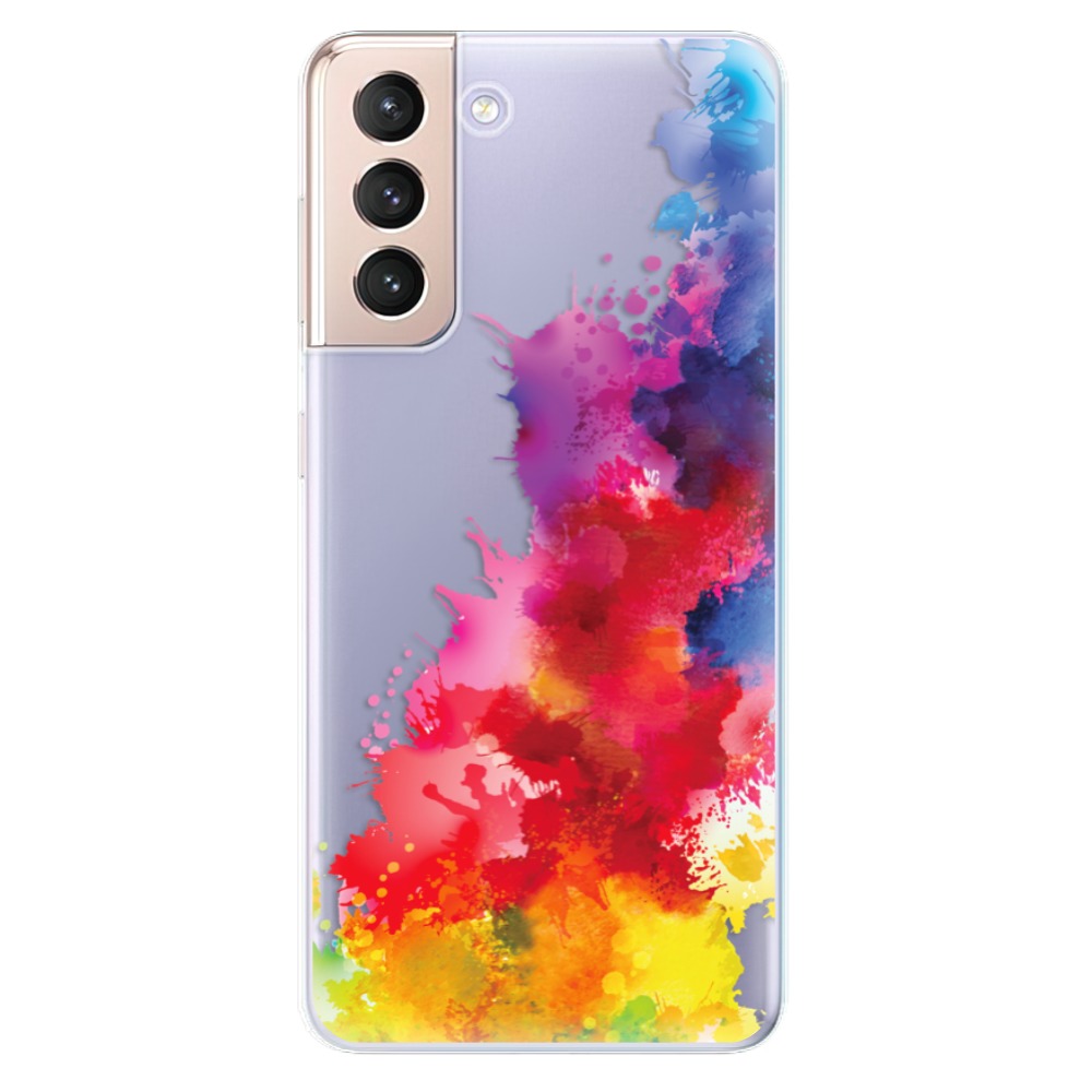 Odolné silikonové pouzdro iSaprio - Color Splash 01 - Samsung Galaxy S21