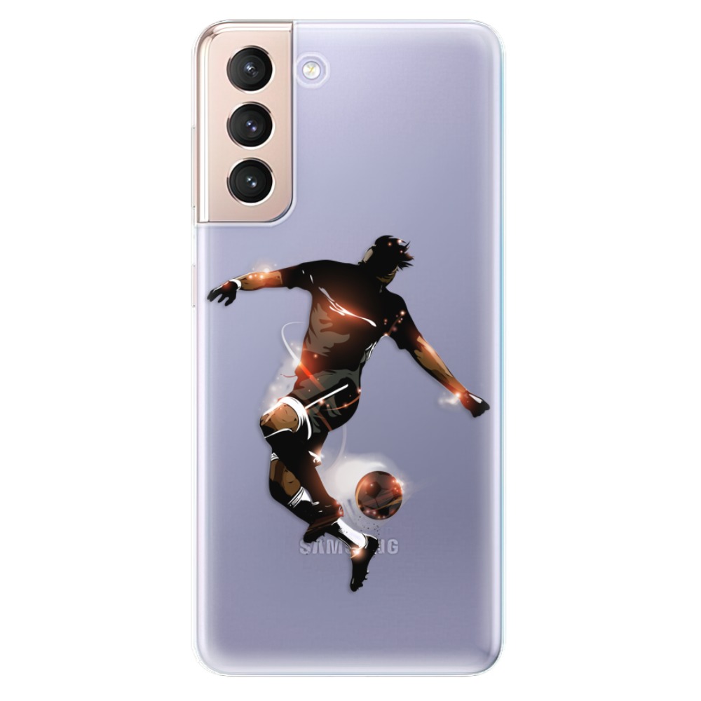 Odolné silikonové pouzdro iSaprio - Fotball 01 na mobil Samsung Galaxy S21 5G (Odolný silikonový kryt, obal, pouzdro iSaprio - Fotball 01 na mobilní telefon Samsung Galaxy S21 5G)
