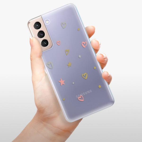 Silikonové pouzdro iSaprio - Samsung Galaxy S21 5G - Lovely Pattern