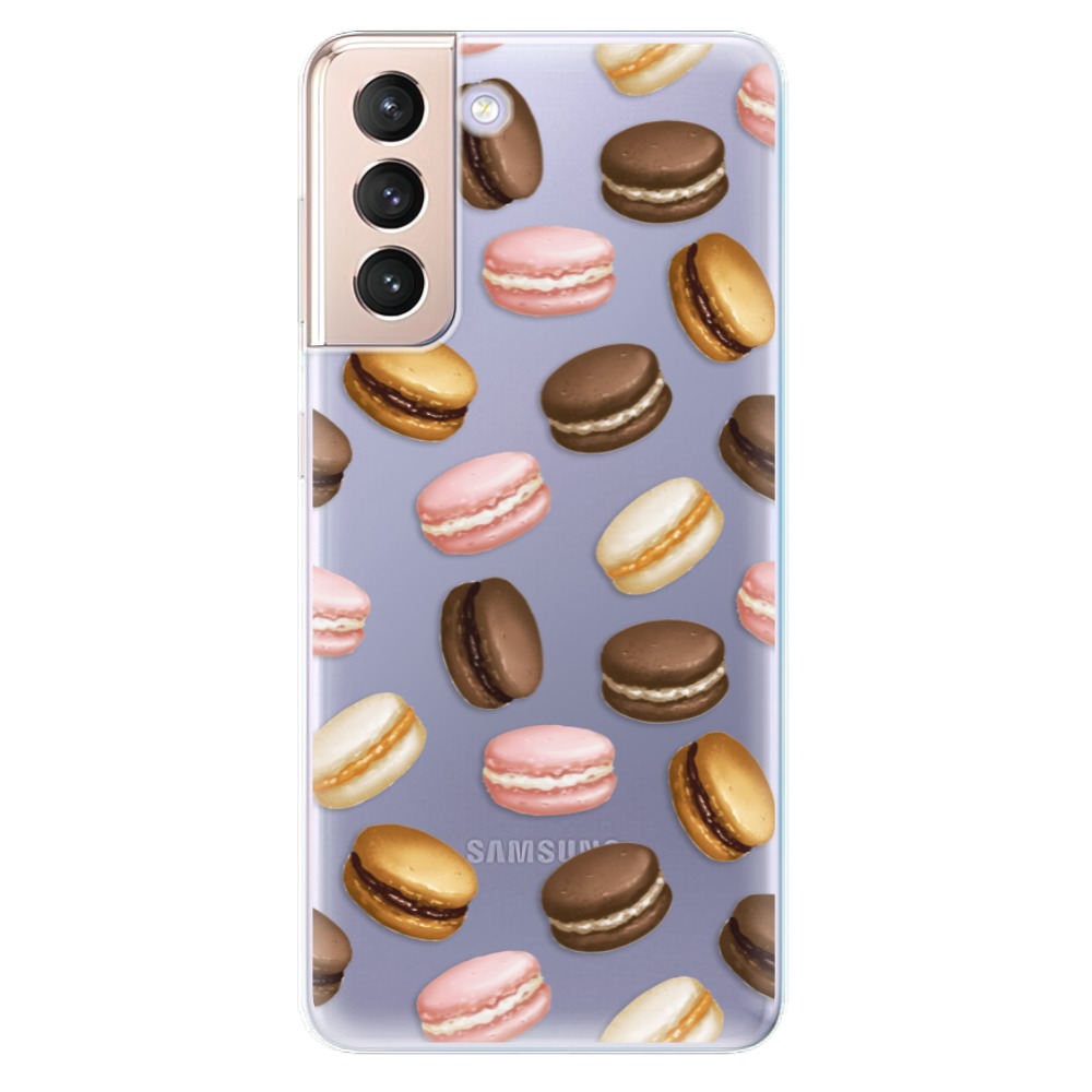 Odolné silikonové pouzdro iSaprio - Macaron Pattern - Samsung Galaxy S21