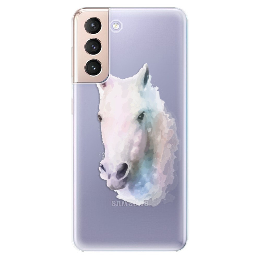 Odolné silikonové pouzdro iSaprio - Horse 01 na mobil Samsung Galaxy S21 5G (Odolný silikonový kryt, obal, pouzdro iSaprio - Horse 01 na mobilní telefon Samsung Galaxy S21 5G)