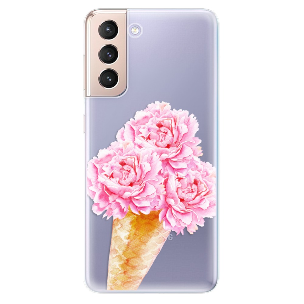 Odolné silikonové pouzdro iSaprio - Sweets Ice Cream - Samsung Galaxy S21