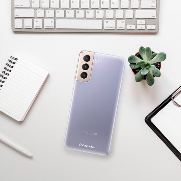 Silikonové pouzdro iSaprio - Samsung Galaxy S21 5G - 4Pure čiré
