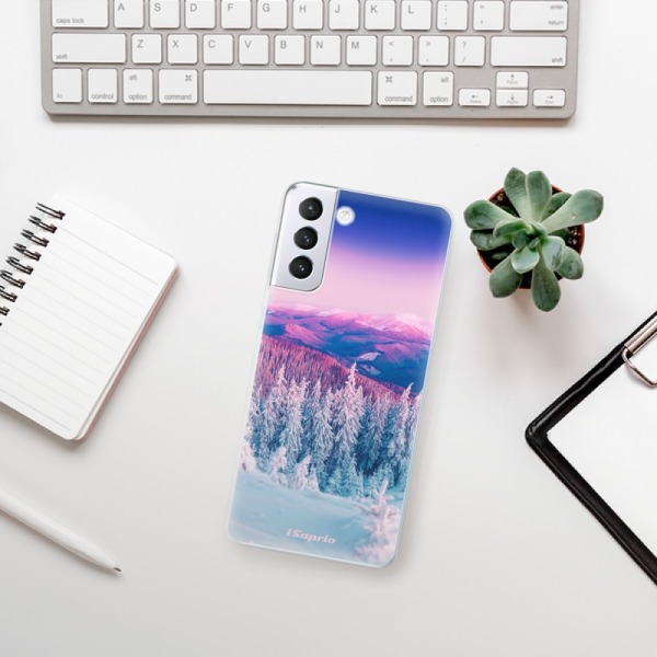 Silikonové pouzdro iSaprio - Samsung Galaxy S21 Plus 5G - Winter 01