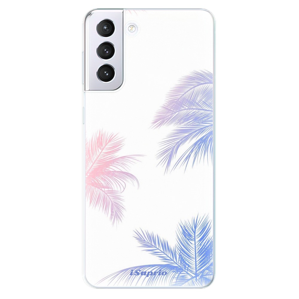 Odolné silikonové pouzdro iSaprio - Digital Palms 10 - Samsung Galaxy S21+
