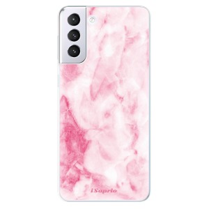 Silikonové pouzdro iSaprio - Samsung Galaxy S21 Plus 5G - RoseMarble 16