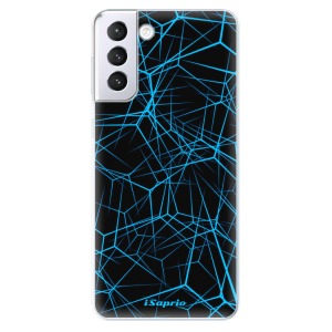 Silikonové pouzdro iSaprio - Samsung Galaxy S21 Plus 5G - Abstract Outlines 12