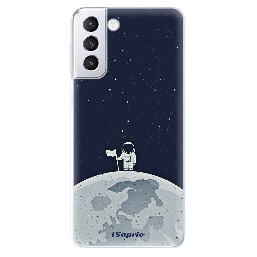 Odolné silikonové pouzdro iSaprio - On The Moon 10 na mobil Samsung Galaxy S21 Plus 5G (Odolný silikonový kryt, obal, pouzdro iSaprio - On The Moon 10 na mobilní telefon Samsung Galaxy S21+ 5G)