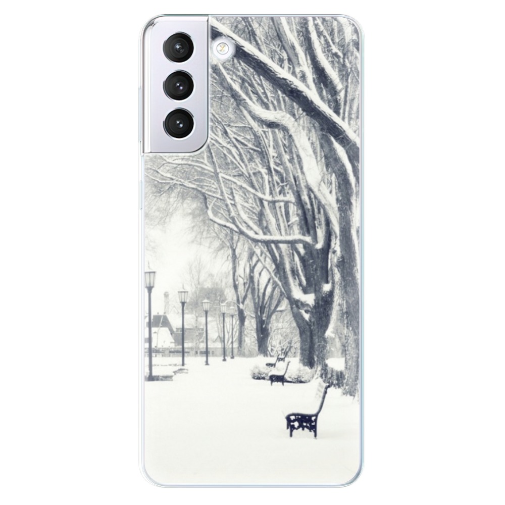 Odolné silikonové pouzdro iSaprio - Snow Park - Samsung Galaxy S21+