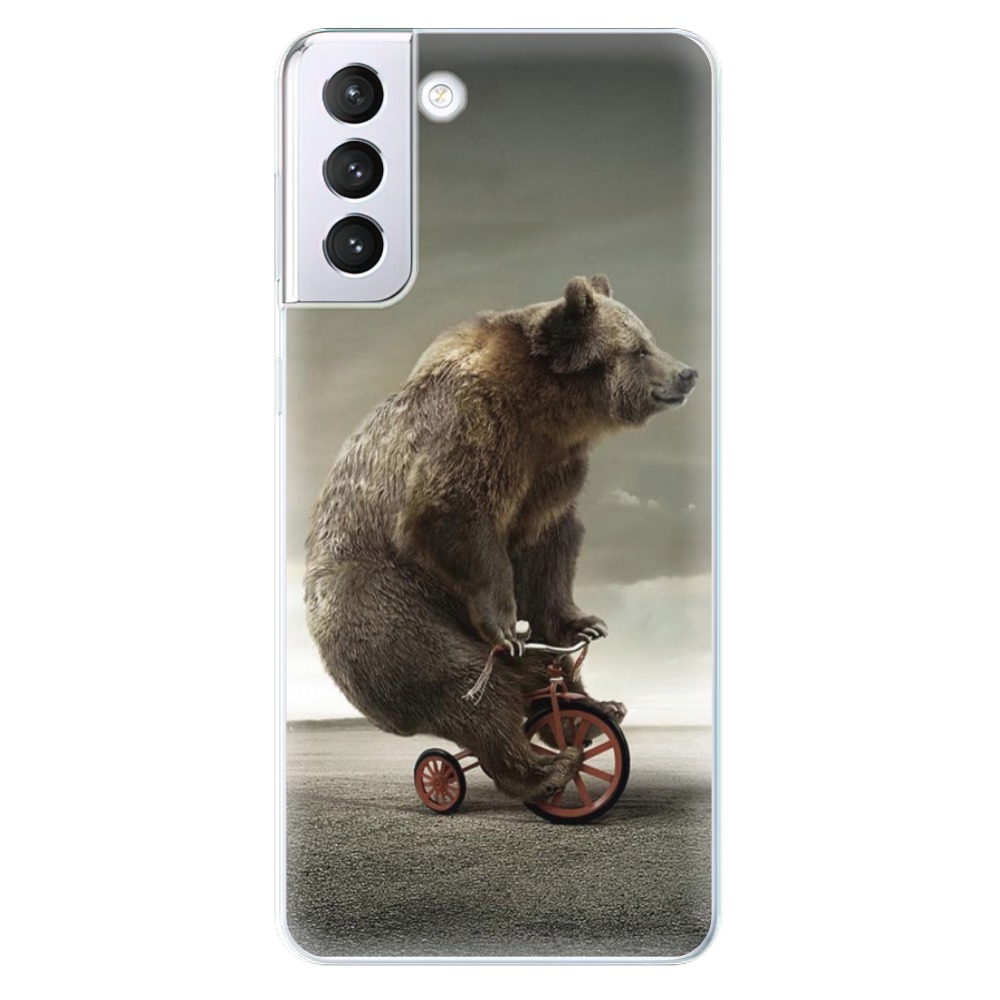 Odolné silikonové pouzdro iSaprio - Bear 01 - Samsung Galaxy S21+