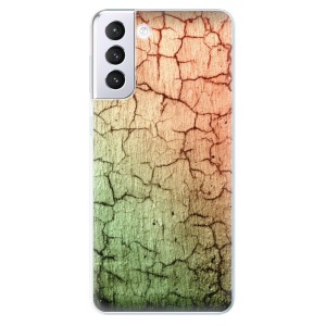 Odolné silikonové pouzdro iSaprio - Cracked Wall 01 na mobil Samsung Galaxy S21 Plus 5G