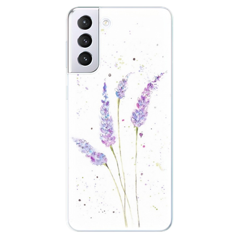 Odolné silikonové pouzdro iSaprio - Lavender - Samsung Galaxy S21+